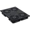TECHLY PROFESSIONAL Gruppo di 4 Ventole a Soffitto per Rack 19'' NetRack
