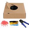 GOOBAY Kit Matassa U/UTP Cavo Cat.6 Rame 305m Rigido completo di Accessori