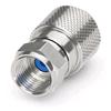 GOOBAY Confezione 10 Adattatori F per Cavi Diametro 6,8/7mm