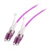 TECHLY PROFESSIONAL Cavo Fibra Ottica Multimodale Uniboot HD OM4 LC/LC 50/125 3 m