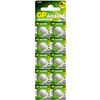 GP BATTERIES Blister 10 Batterie Alcaline Specialistiche a Bottone LR43