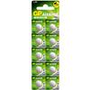 GP BATTERIES Blister 10 Batterie Alcaline Specialistiche a Bottone LR54