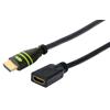 TECHLY Cavo Prolunga HDMI&trade; High Speed con Ethernet 4K 30Hz M/F 0,2 m