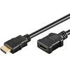 TECHLY Cavo Prolunga HDMI&trade; High Speed con Ethernet 4K 30Hz M/F 1,8 m