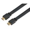 TECHLY Cavo HDMI 2.0 High Speed con Ethernet A/A M/M Piatto 0,5m