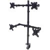 MANHATTAN Supporto da Scrivania per 4 Monitor 13-32'' con Morsetto