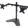 MANHATTAN Supporto da Scrivania per 2 Monitor 13-32'' con Base e Doppio Snodo