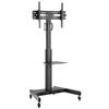 TECHLY Supporto a Pavimento con Mensola Trolley TV LCD/LED 32-65''