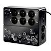 INFOSEC Gruppo di Continuit&agrave; UPS Z3 Zen Box EX 500VA Nero