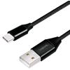 LOGILINK Cavo HighSpeed USB-C&trade; Maschio/USB-A Maschio 0,3m Nero