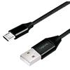 LOGILINK Cavo USB Micro-B Maschio/USB-A Maschio 0,3 m Nero