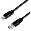 LOGILINK Cavo SuperSpeed USB-C&trade; Maschio/USB-A Maschio con Misuratore 1m Nero