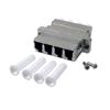 OEM Adattatore Quadruplo LC/LC Metallico Monomodale