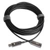 TECHLY Cavo Ottico Attivo USB 3.0 SuperSpeed AOC USB A M/F 100m Nero