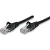 INTELLINET Cavo di rete Patch in Rame Cat. 6A Nero UTP 1,5 m