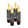 LOGILINK Spina a Banana 2 coppie (2x2 connettori)