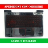 TASTIERA ORIGINALE LENOVO LEGION Y520-15  R720-15 CON TOPCASE PALMREST