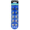 RAYMAX BATTERIES Batterie a bottone Alcalina LR43 LR1142 386 AG12 (set 10 pz)