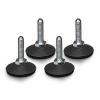 INTELLINET Kit 4 Piedi di Livellamento per Armadi Rack