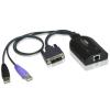 ATEN Cavo Adattatore DVI USB Virtual Media KVM, KA7166