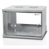 TECHLY PROFESSIONAL Armadio Rack 19'' a Muro 9U prof. 450 Grigio Assemblato
