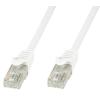 TECHLY PROFESSIONAL Cavo di rete Patch in CCA Cat.5E Bianco UTP 10m