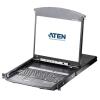 ATEN Switch KVM Cat.5E/6 Over IP a 16 porte con LCD 19'' Dual Rail, KL1516AIN