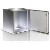 TECHLY PROFESSIONAL Armadio Rack 19'' a muro 17U grigio IP65 porta cieca prof. 600 mm