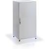 TECHLY PROFESSIONAL Armadio rack 19'' a pavimento 25U grigio IP55 porta cieca prof. 800 mm