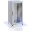 TECHLY PROFESSIONAL Armadio rack 19'' a pavimento 42U grigio IP55 porta cieca prof. 600 mm