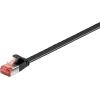 GOOBAY Cavo di Rete Patch Piatto in Rame Cat.6 U/FTP 5,0m Nero