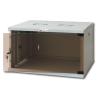 TECHLY PROFESSIONAL Armadio Rack 19'' a Muro 6U prof. 450 Grigio Assemblato