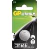 GP BATTERIES Blister 1 Batteria Litio a Bottone CR1616