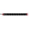 TECHLY PROFESSIONAL Multipresa 8 Posti da Rack 19'' Spina Schuko Angolata 1U