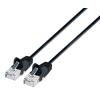 INTELLINET Cavo patch di rete Cat6 UTP Slim 1 m Nero
