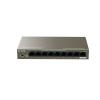 IP-COM Switch 9 Porte Gigabit Desktop con 8 porte PoE+
