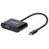 MANHATTAN Adattatore Convertitore USB-C&trade; Maschio VGA Femmina con Power Delivery