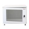 TECHLY PROFESSIONAL Armadio Rack 19'' ideale per Accumulatori Fotovoltaico 8U P600mm Bianco