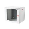 TECHLY PROFESSIONAL Armadio Rack 19'' a muro 16 unit&agrave; sezione unica prof. 600mm Bianco