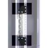 TECHLY PROFESSIONAL Staffe per Montaggio Verticale su Montanti Rack Nero