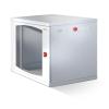 TECHLY PROFESSIONAL Armadio Rack 19'' a muro 16U sezione unica P.600mm Porta Grigliata Bianco