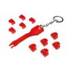 LOGILINK Blocca porte RJ45 rosso 10 serrature e 1 chiave