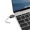LOGILINK Lettore OTG di MicroSD Connettore USB-C&trade; con Portachiavi