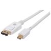 TECHLY Cavo Mini DisplayPort Maschio a DisplayPort Maschio 4K 60Hz 1m Bianco