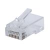 INTELLINET Confezione 50 plug modulari RJ45 passanti Cat6 FastCrimp