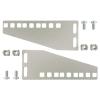 TECHLY PROFESSIONAL Coppia di staffe 3U per installazione verticali apparecchiature rack 19''