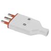 ROSI Spina Mobile in Gomma 16A 2P+T 250V Bianco