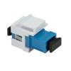 LOGILINK Giunto Fibra SC Simplex per Installazione Keystone Blu e Bianco