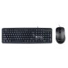 TECHLY Kit tastiera e mouse standard wired USB 2.0