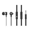 TECHLY Auricolari Stereo In-Ear con microfono Neri